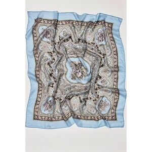 Free People So Silk Printed Bandana Scarf Tube Top Belt Paisley Wrap OS 291916